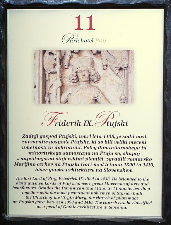 Hotel Park Ptuj Zewnętrze zdjęcie