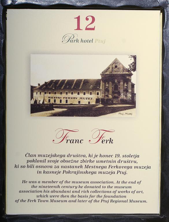 Hotel Park Ptuj Zewnętrze zdjęcie